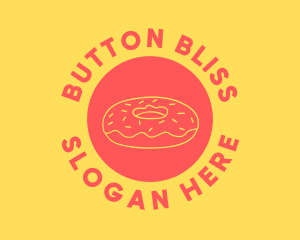 Doughnut Donut Baking logo design