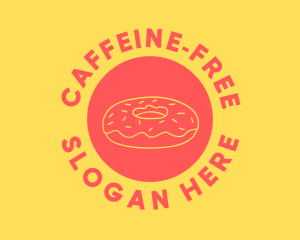 Doughnut Donut Baking logo design