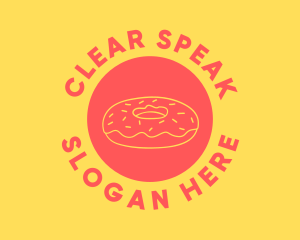 Doughnut Donut Baking logo design