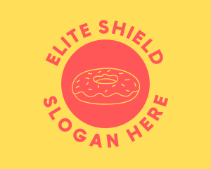 Doughnut Donut Baking logo design