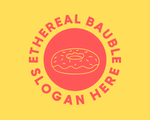 Doughnut Donut Baking logo design