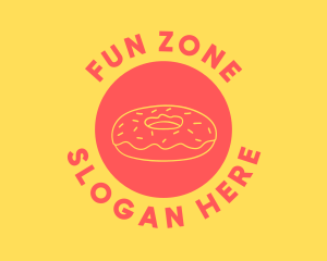 Doughnut Donut Baking logo design