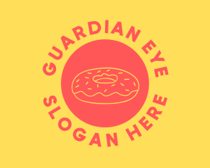 Doughnut Donut Baking logo design