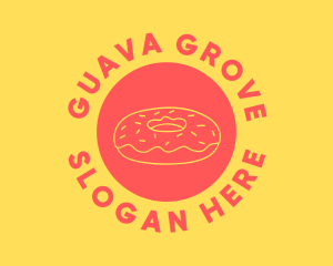 Doughnut Donut Baking logo design