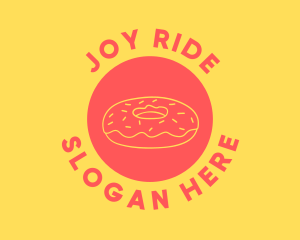 Doughnut Donut Baking logo design