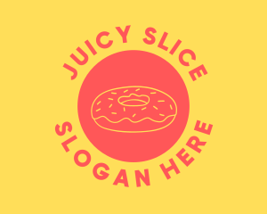 Doughnut Donut Baking logo design