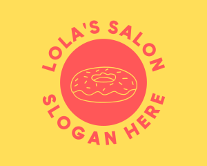 Doughnut Donut Baking logo design