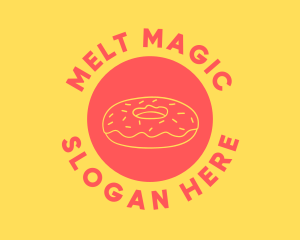 Doughnut Donut Baking logo design