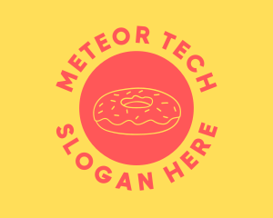 Doughnut Donut Baking logo design