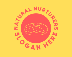 Doughnut Donut Baking logo design