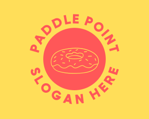 Doughnut Donut Baking logo design