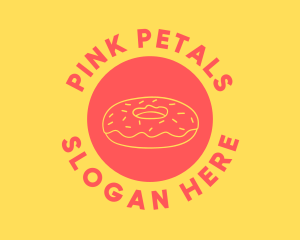 Doughnut Donut Baking logo design