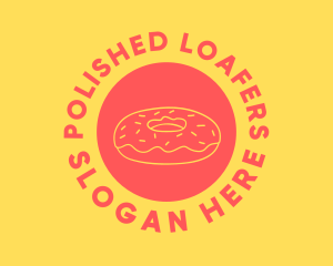 Doughnut Donut Baking logo design