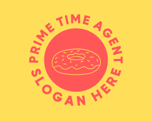 Doughnut Donut Baking logo design