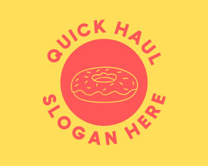 Doughnut Donut Baking logo design