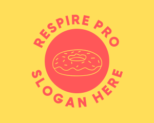 Doughnut Donut Baking logo design