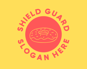 Doughnut Donut Baking logo design