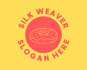 Doughnut Donut Baking logo design