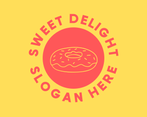 Doughnut Donut Circle logo