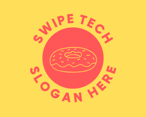 Doughnut Donut Baking logo design