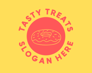 Doughnut Donut Baking logo design