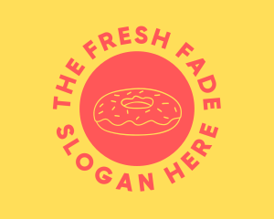 Doughnut Donut Baking logo design