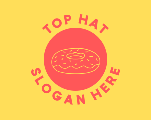 Doughnut Donut Baking logo design