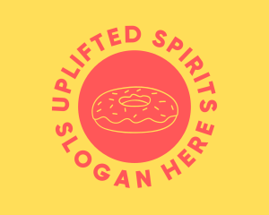 Doughnut Donut Baking logo design