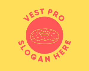 Doughnut Donut Baking logo design