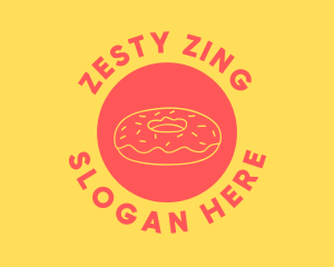 Doughnut Donut Baking logo design