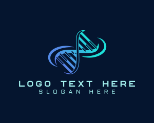Laboratory - DNA Laboratory Facility logo design