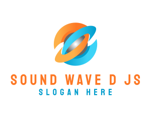 3d Solar Core logo design