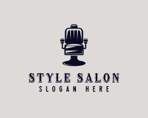 Haircut Barber Chair logo