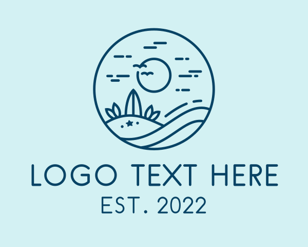 Seaside logo example 1