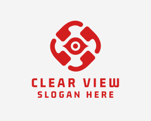 Eye Vision Lens logo design