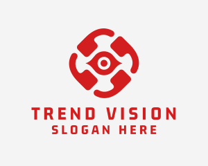 Eye Vision Lens logo design