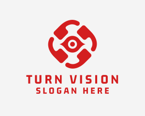 Eye Vision Lens logo design