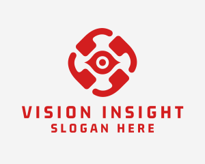 Eye Vision Lens logo design