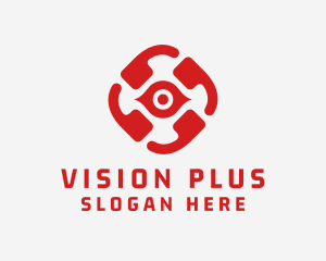 Eye Vision Lens logo design