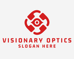 Eye Vision Lens logo design