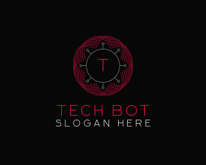 Tech Ai Cyber Software logo design