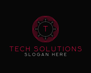 Tech Ai Cyber Software logo design