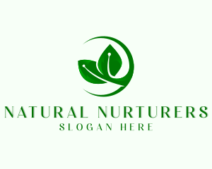 Biotech Leaf Farming  logo design