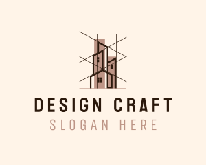 Building Architecture Draftsman logo