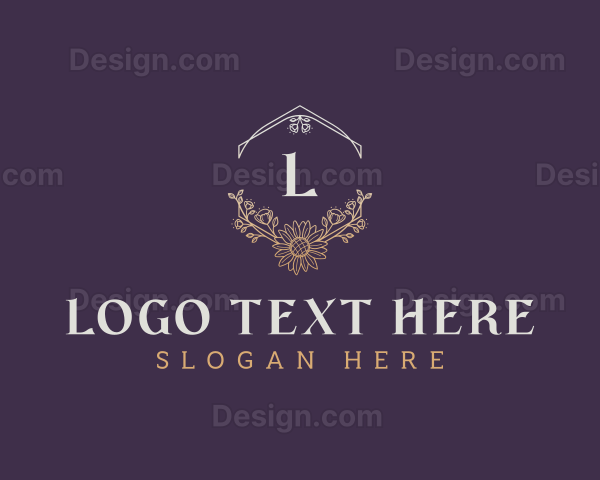 Elegant Boutique Flower Logo