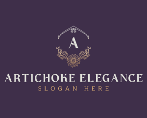 Elegant Boutique Flower logo design