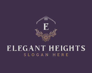 Elegant Boutique Flower logo design