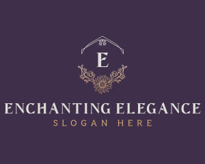 Elegant Boutique Flower logo design