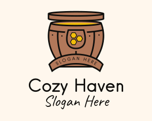 Fermented Honey Barrel Logo