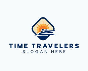 Sun Yacht Travel logo design